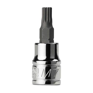 Capri Tools XZN Triple Square Spline Socket Bit Metric 7mm M7