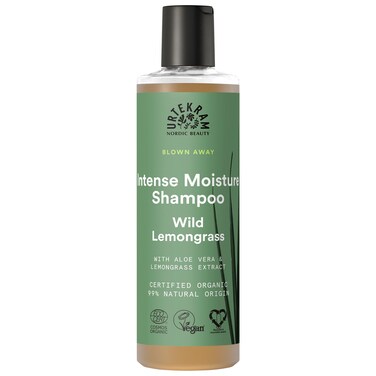 Urtekram Intense Moisture Shampoo Wild Lemongrass 250ml 84floz