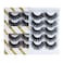 JIMIRE High Volume False Eyelashes Fluffy 3D Lashes Pack 5 Pairs
