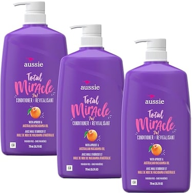 Aussie Conditioner Miracle Moist 26.2 Ounce Pump (778ml(3 Pack