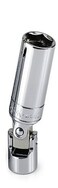 SK Tools USA 38 Drive 58 6 Point Chrome Flex Spark Plug Socket 4480