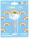 iscream Happiest Rainbow and Clouds Shaped Cupcake Scented Lip Balm