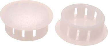 Hillman Natural White Nylon Hole Plug Fits 1 Hole Dent Repair 6 Pack