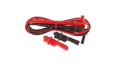 Southwire 60010S Replacement Test Leads with Alligator Clipsblack red