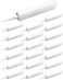 QWORK Empty Caulk Tube 20 Pack 10 oz Empty Plastic Caulking Cartridge