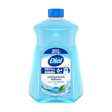 Dial Antibacterial Hand Soap with Moisturizer Spring Water Scent 52oz