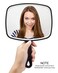 OMIRO Hand Mirror Large Black Handheld Mirror with Handle 103 L x 74 W