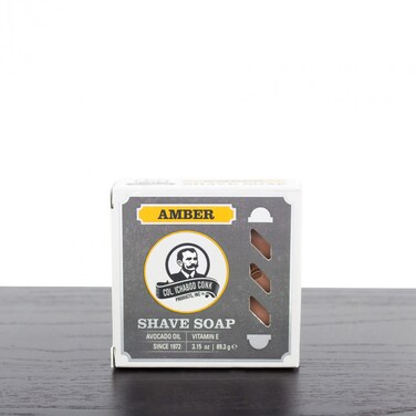 Colonel Conk Colonel Ichabod Conk AMBER Super Bar Shave Soap 334 oz Extra Large Size