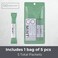 Exershield to GO mouthwash no Alcohol Formula Mint 5 Individual Packets