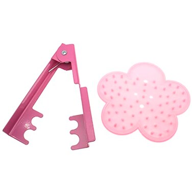OZXNO 1 Set Rose Stem Leaf Thorn Stripper Stripping Tool Thorn Remove Pink