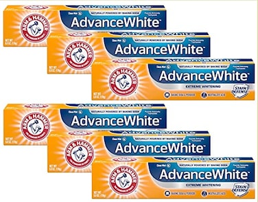 ArmHammer Advance White Extreme Whitening Toothpaste - 6 Oz (Pack of 6