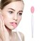 Finrray Silicone Lip Brush Set 2pcs Doublesided Lip Scrubber Balm Applicator Tools