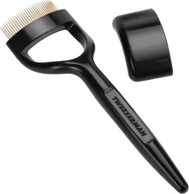Tweezerman Curl 38 Lash Comb Eyelash Comb Separator for Almond Shaped Eyes