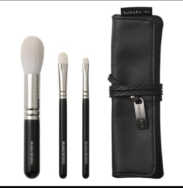 HAKUHODO Makeup Brushes Sets - Basic Selection Brush Set 3 pcs by