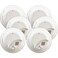 First Alert BRK SMI100AC Hardwired Smoke Detector with Battery Backup 6Pack