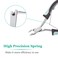 IVON Cuticle Trimmer with Pusher Cuticle Cutter Remover Rubber Nonslip Handle
