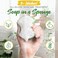 Spongeables Pedi Scrub Foot Exfoliating 5 Wash Sponge Citron Eucalyptus 6 Count