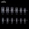 NMKL38 120Pcs Dual Forms Full Cover Nail Tips Upper Arched Extension Mold Mold B