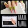NMKL38 120Pcs Dual Forms Full Cover Nail Tips Upper Arched Extension Mold Mold D