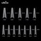 NMKL38 120Pcs Dual Forms Full Cover Nail Tips Upper Arched Extension Mold Mold D