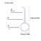 Wenplus 4 Pieces Aligner Removal Tool for Invisible Removable Braces White Plastic