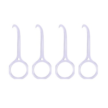 Wenplus 4 Pieces Aligner Removal Tool for Invisible Removable Braces White Plastic