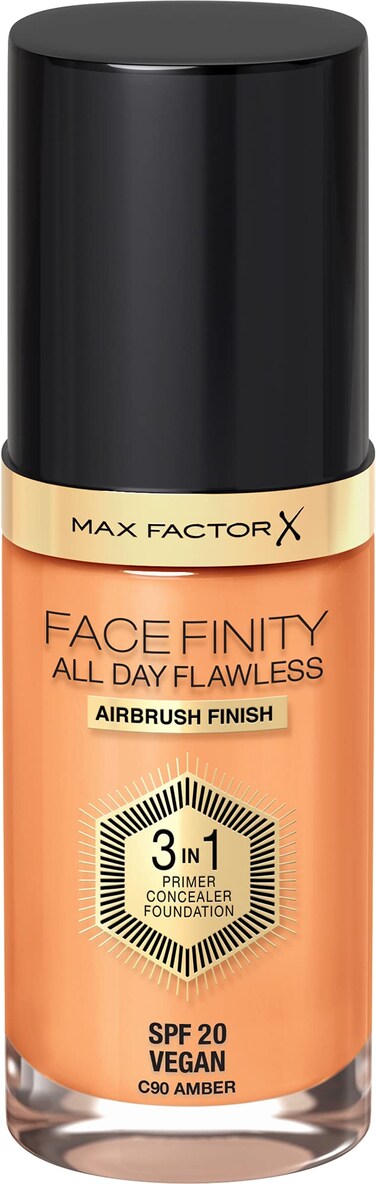 Max Factor Facefinity 3in1 All Day Flawless Liquid Foundation SPF 2090 Amber 30 ml