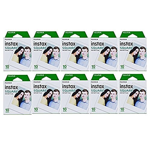 فوجي فيلم Fujifilm Square Instant Film 10 Pack 10 EXPOSURES
