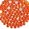 beadsland Flat Back Crystal Rhinestones Round Gems, Orange (4.6-4.8mmSS20/1440pcs