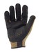 Ironclad Command Impact Work Gloves Touch Screen Conductive Palm Fingers Brown Large