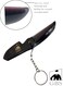 G.B.S GENTS Mustache and Beard Styling Comb pocket sized Keychain Folding Beard Comb 3 Pack