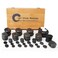 Master Massage Deluxe Hot Stone Deluxe Pack Basalt Package Rock Real Lava Set 50 Piece