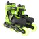 Yvolution Neon Skates Inline Skates for Kids with LED Wheels Adjustable Sizing Green 122