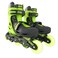 Yvolution Neon Skates Inline Skates for Kids with LED Wheels Adjustable Sizing Green 122