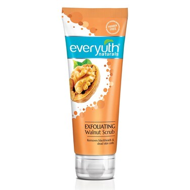 Everyuth Walnut Exfoliating Scrub Nano Multivita Walnut Shell Particles 100g by Everyuth