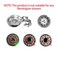 UICINOY Replacement heads for electric shaversWaterproof Replacement Blades for Mens Shaver3Pack