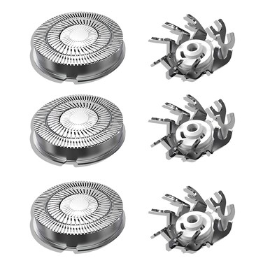 UICINOY Replacement heads for electric shaversWaterproof Replacement Blades for Mens Shaver3Pack