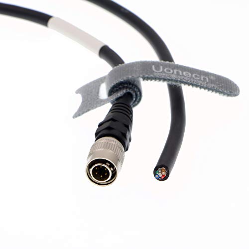 uonecn Uonecn High Flex Hirose 6 Pin Male Plug Power Cord 3 M