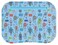 iscream 1725 x 1325 Laminate Top Microbead Filled Lap Desk with Tablet Channel Robots Rule