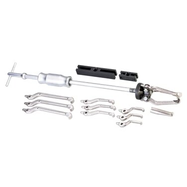 OTC 1178 Reversible 212 lb Slide Hammer Puller Set 23 Jaw with Multiple Jaws and Attachments