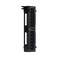 NavePoint 12Port Cat5E UTP Unsheilded Mini Patch Panel with Wallmount Bracket Included Black