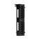 NavePoint 12Port Cat5E UTP Unsheilded Mini Patch Panel with Wallmount Bracket Included Black