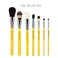 Bdellium Tools Professional Makeup Brush Studio Series Basic 7pc Brush Set with RollUp Pouch