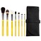 Bdellium Tools Professional Makeup Brush Studio Series Basic 7pc Brush Set with RollUp Pouch