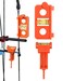 THREE ARCHERS Archery Bow Tuning and Mounting String Level Combo Kit for Compound Bows Orange