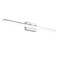 mirrea 36in Modern LED Vanity Light for Bathroom Lighting Dimmable 36w Chromed Cold White 5000K