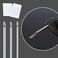 DJCIW 14PCS Mixed Size Body Piercing Needles Sterile Disposable Stainless Steel Sharp Point Silver