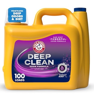 ArmHammer ARM HAMMER Deep Clean Odor Formula Liquid Laundry Detergent Radiant Burst Scent 150 Fl Oz 100 Loads