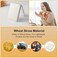 Kintion Wheat Straw Compact Mirror 1X3X Magnification Lighted Folding Portable EcoFriendly Great Gift