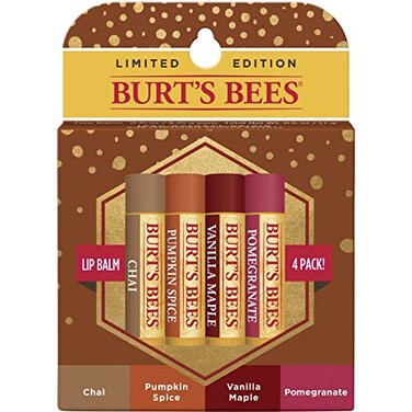 Burt's Bees 100% Natural Moisturizing Lip Balm, CoconutPear with BeeswaxFruit Extracts, 4 Tubes